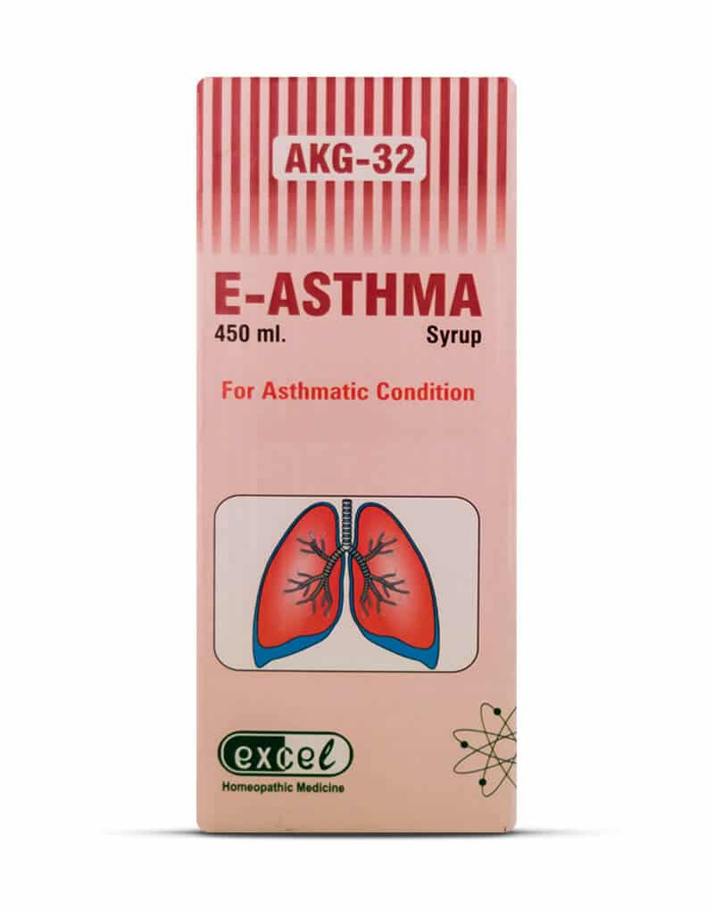 Buy AKG-32 E-ASTHMA SYRUP 100ML online in India at: Excel Pharma